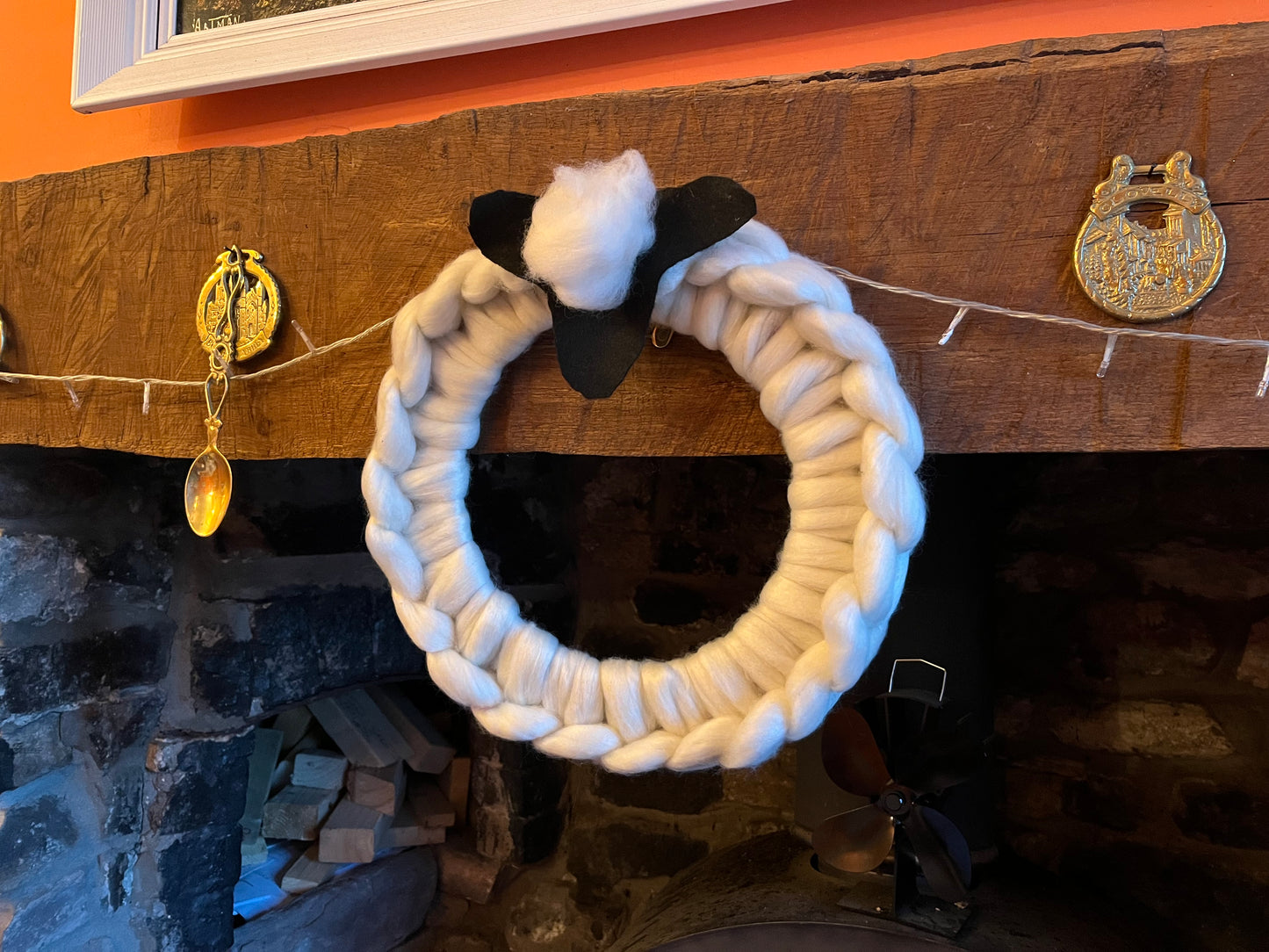 Do it yourself - Sheep Wreath