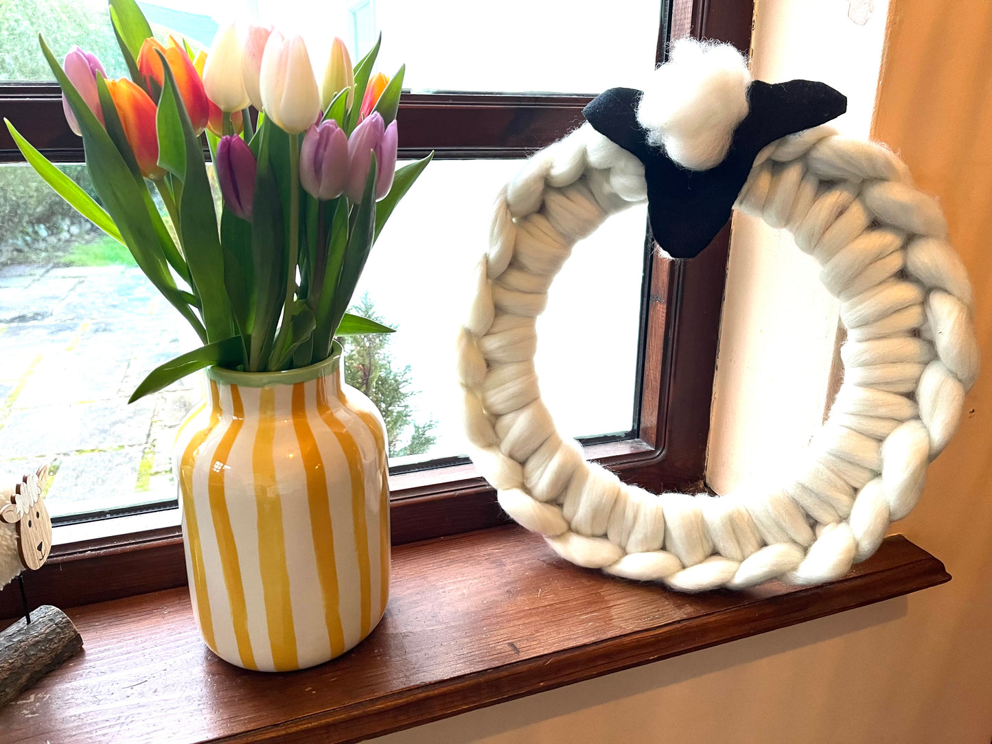 Do it yourself - Sheep Wreath